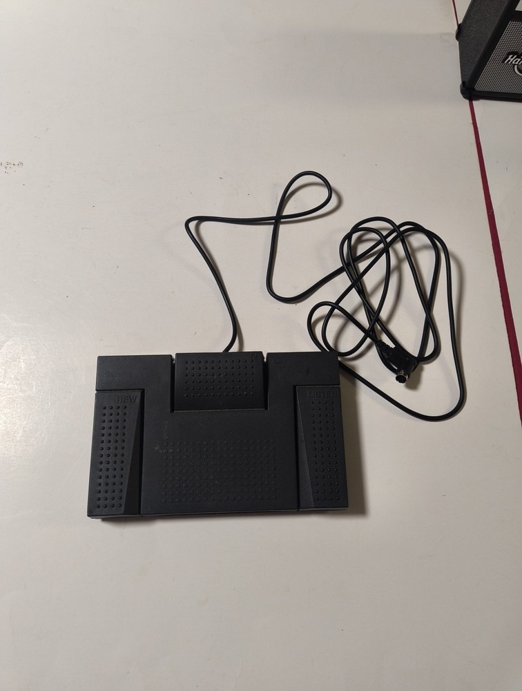 Philips Foot Pedal Switch Dictation machine LFH  1210 Untested