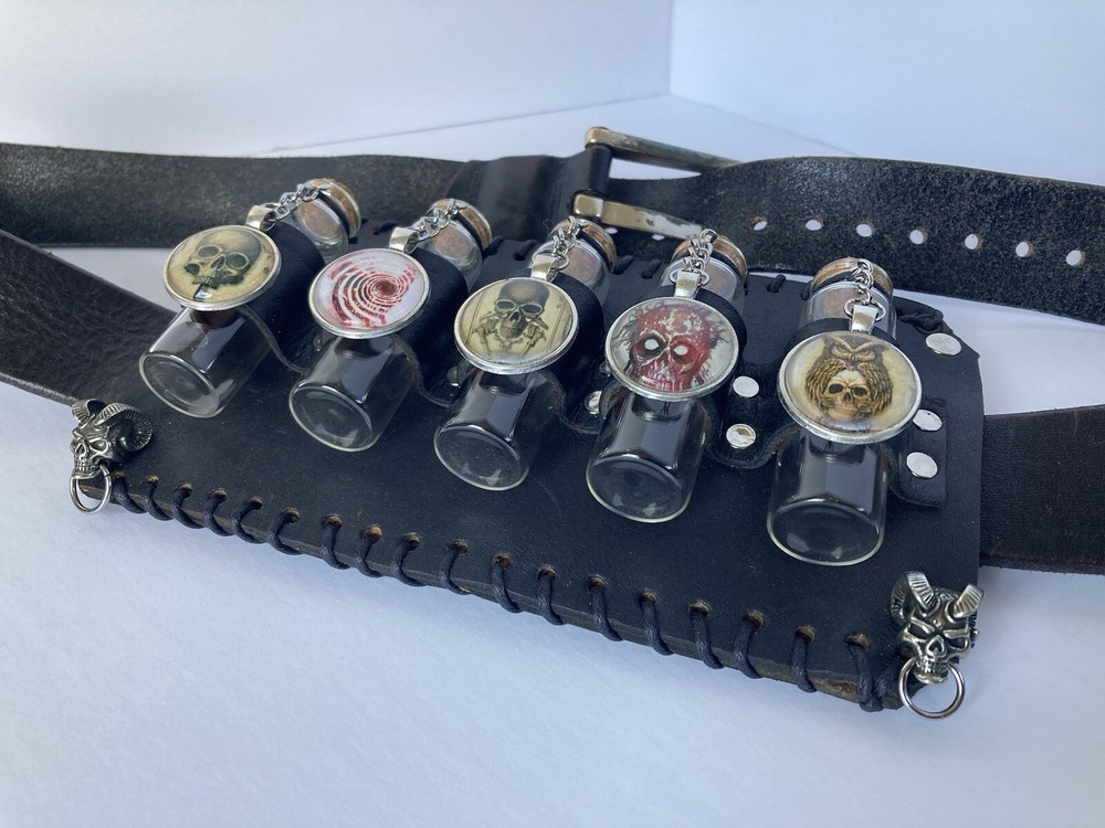 Necromancer Potion Bottle Belt