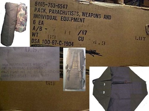 Vietnam War Canvas Weapons Case, NOS