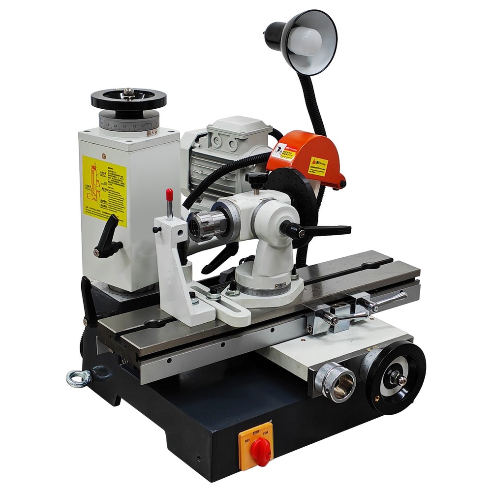 220V Universal Tool Grinding Machine Drill Sharpener with 50HC Accessories 550W