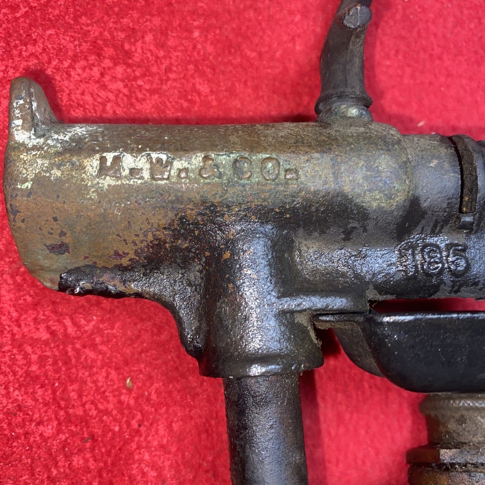 Vintage Brass Blow Torch M.W. & Co. UNTESTED