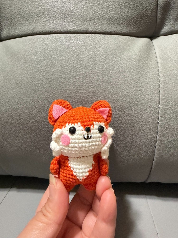 crochet fox