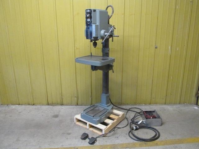 17" DoAll DG17 Variable Speed Geared Head Drill Press Auto Power Feed
