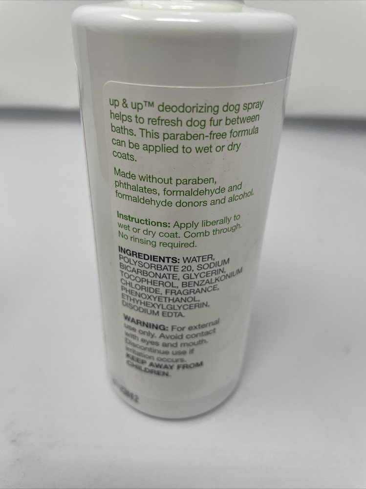 dog spray deodorizing