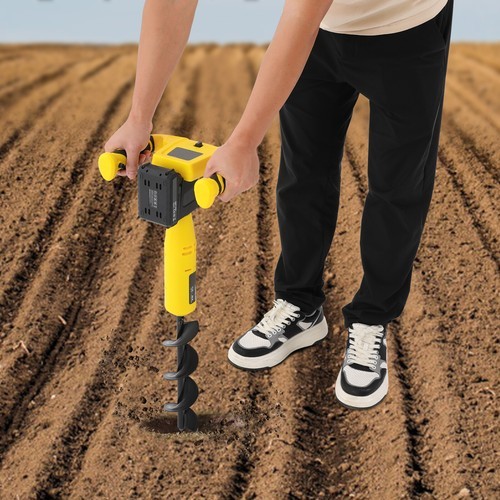 Cordless Hole Digging Machine Post-Hole Digger Electric Post Hole Digger 350W