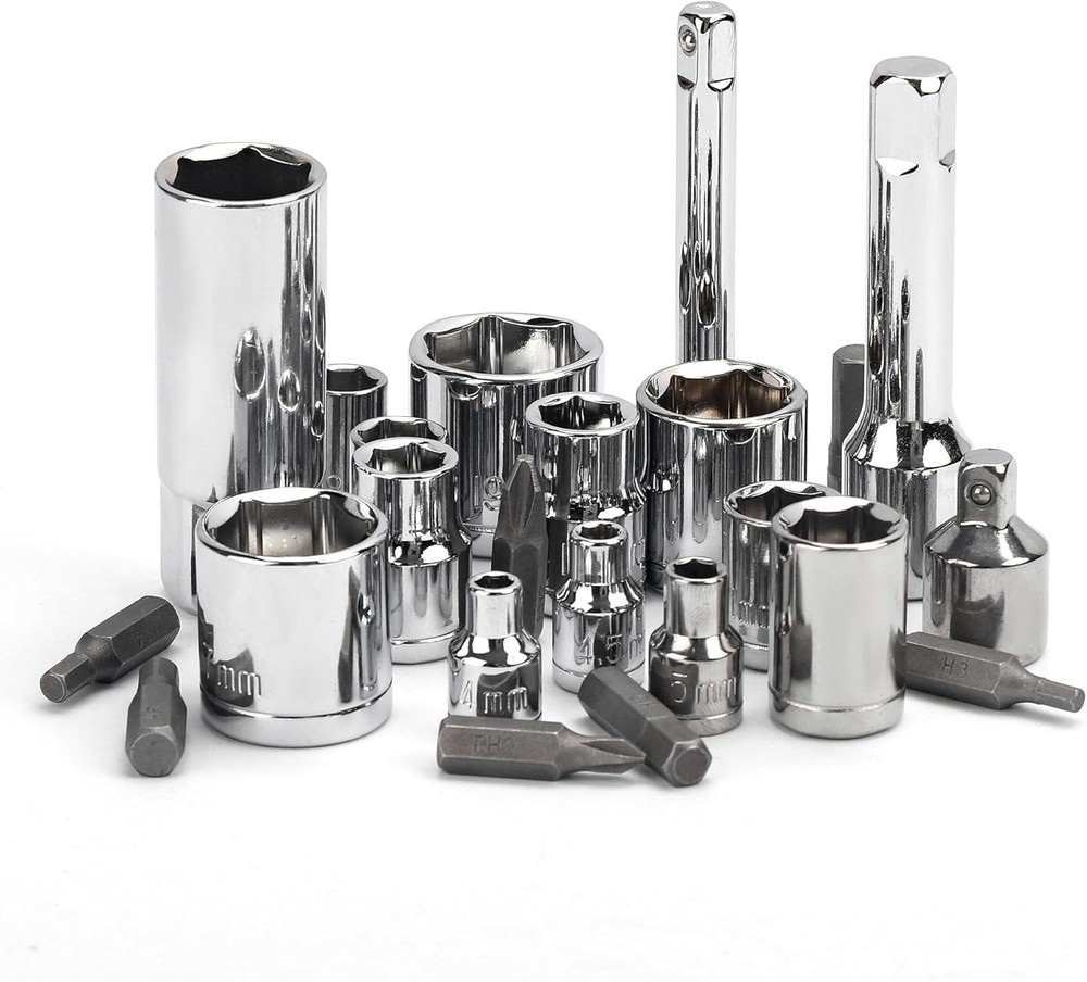 168-Piece Socket Wrench Auto Repair Tool Combination Package Mixed Tool Set