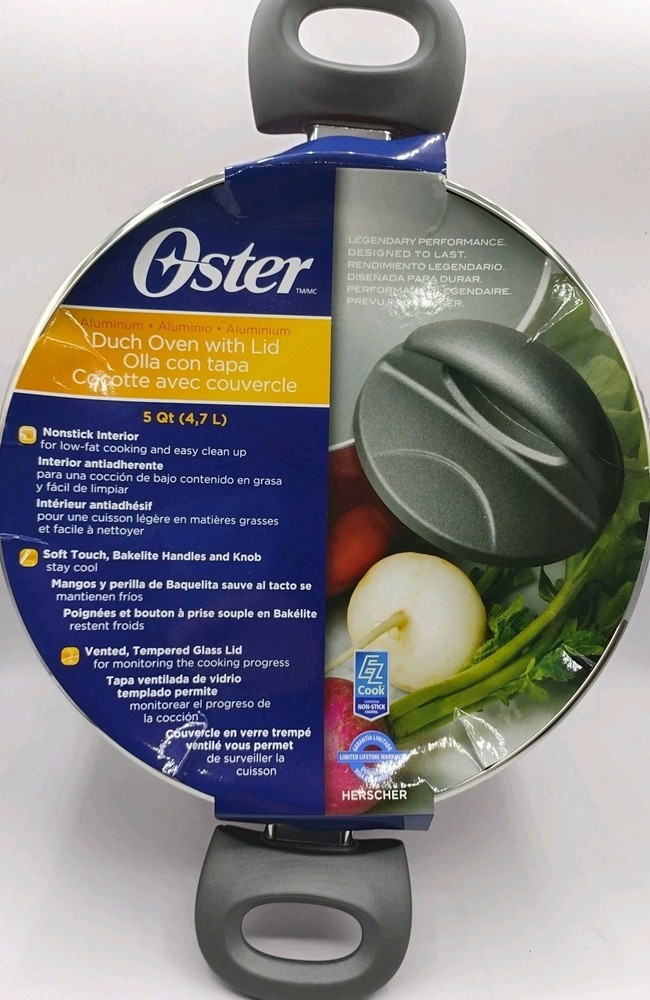 Oster 5 Qt. Dutch Oven With Lid