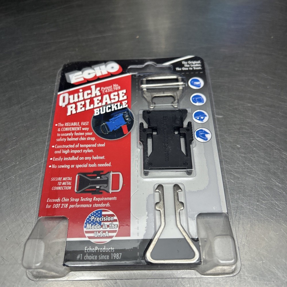 Echo Quick Release Buckle Helmet Chin Strap
