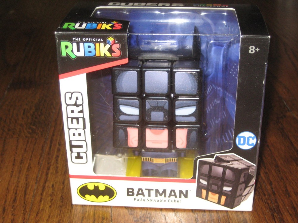 DC Batman Rubik's Cube Speed Cube Spin Master 3 x 3 New in Box!