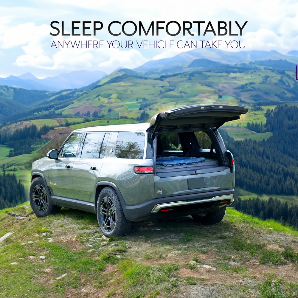 Life Finds Sleeping Platform / Storage System Designed for Rivian R1S