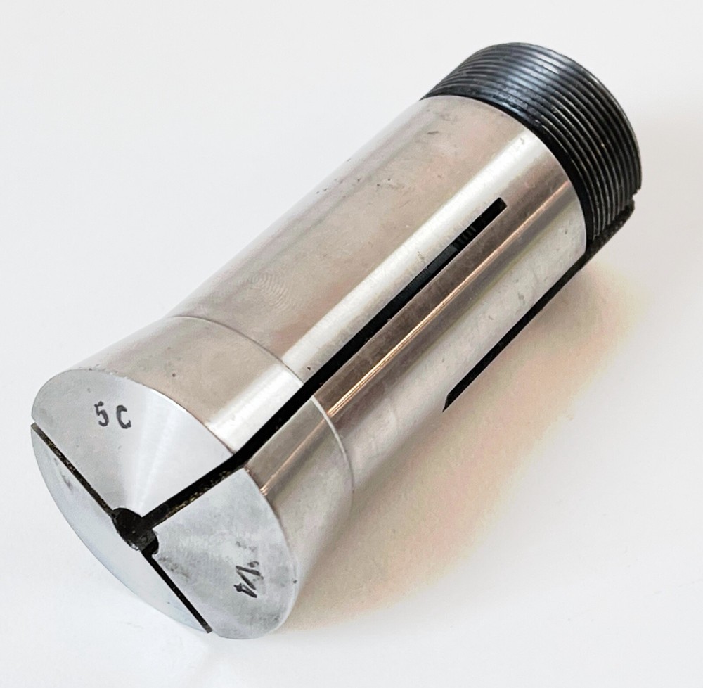 1/4" 5C Round Collet External & Internal Threads 0.25"