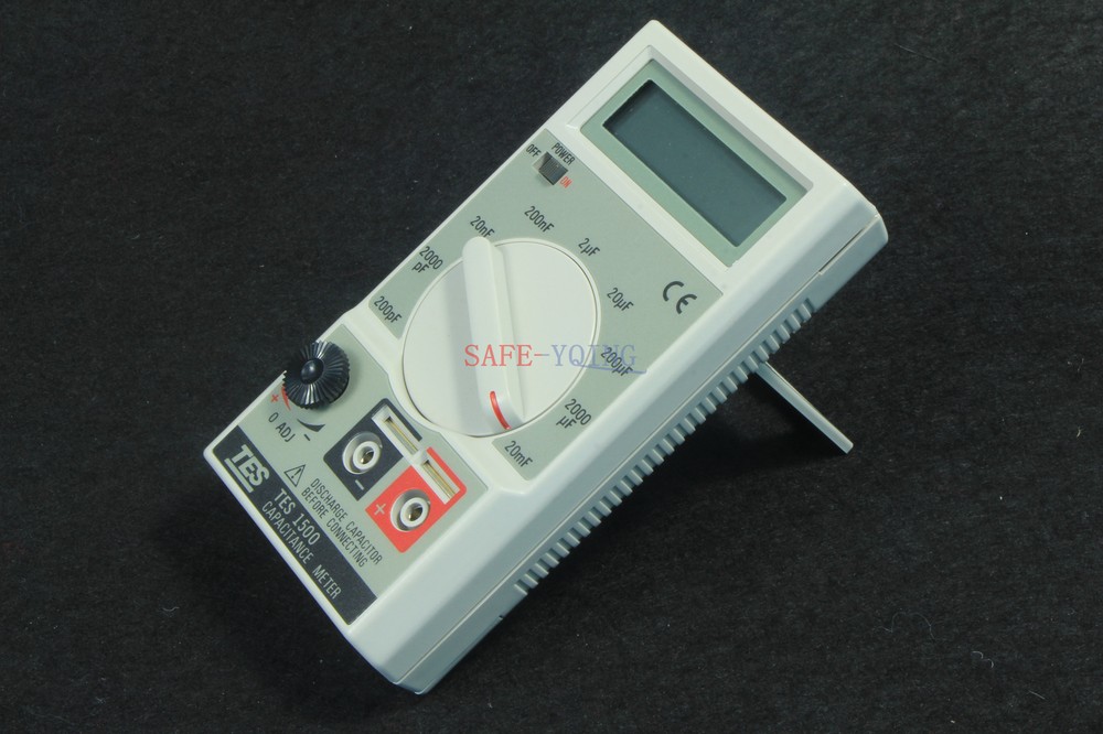 one New TES-1500 Capacitance Tester Meter TES1500