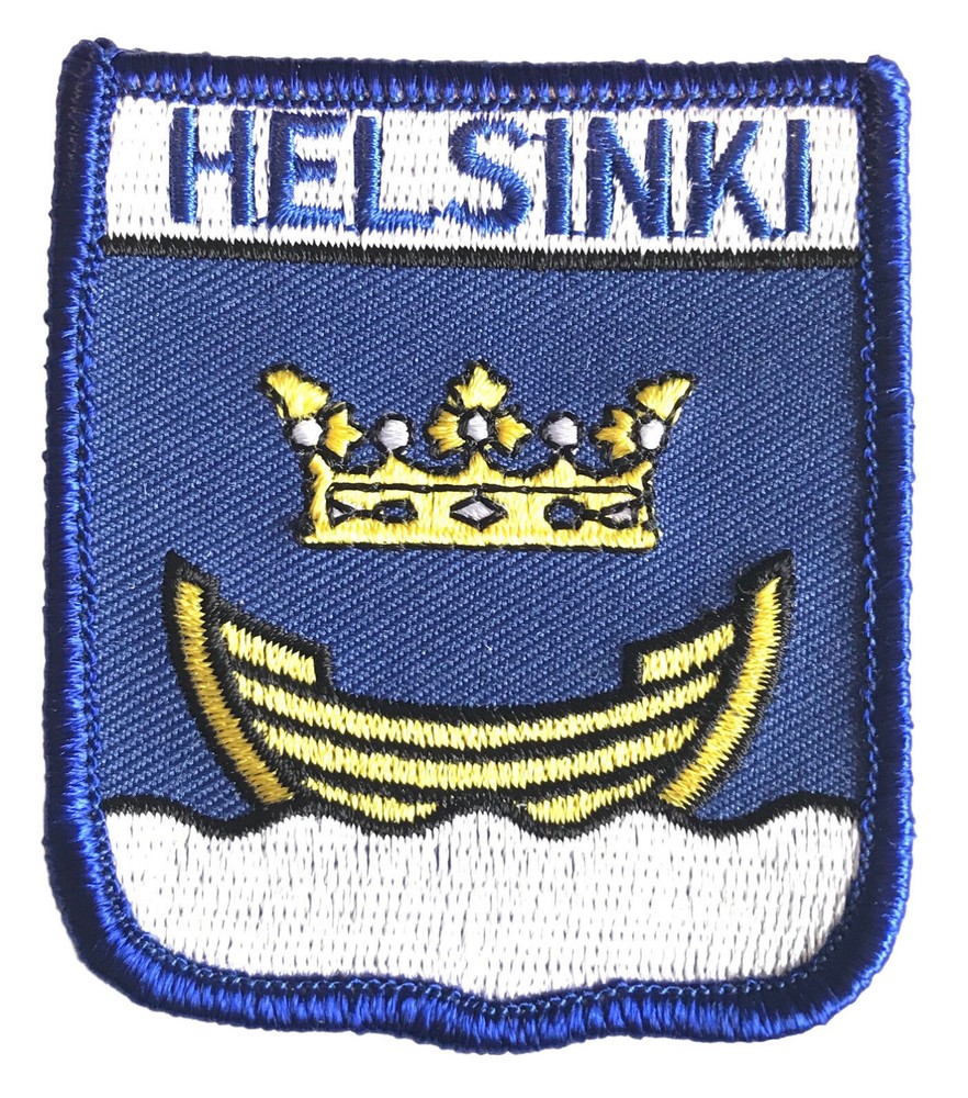Helsinki Embroidered Patch
