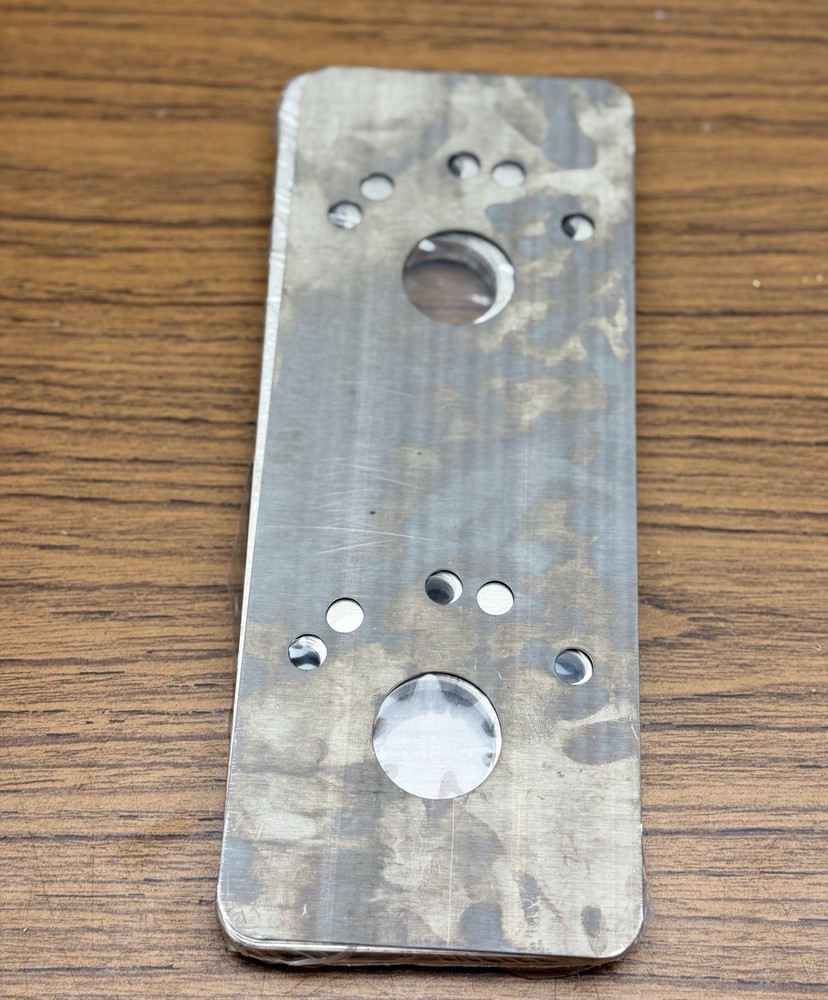 Lot Of 20, Rectangle Front Panel Face Plate Cover, Caution Two Switch