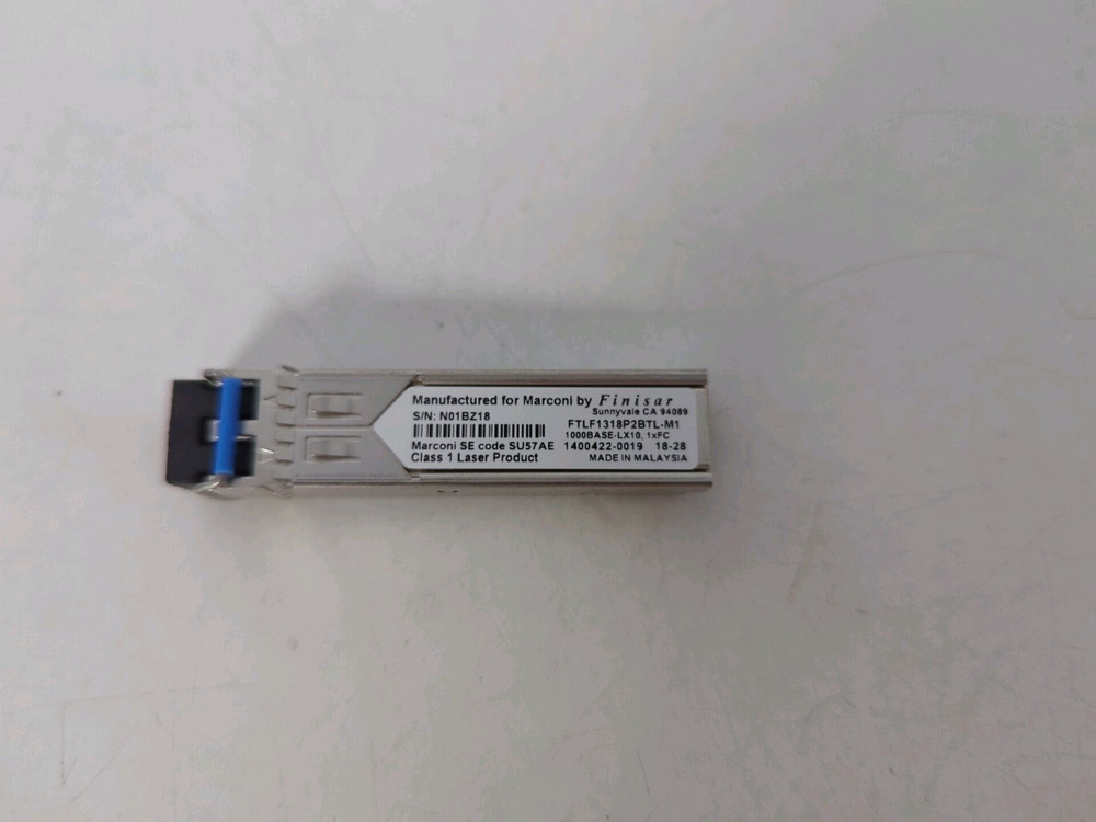 Transceiver Class 1 Laser Marconi by Finisar FTLF1318P2BTL-M1 Code SU57AE