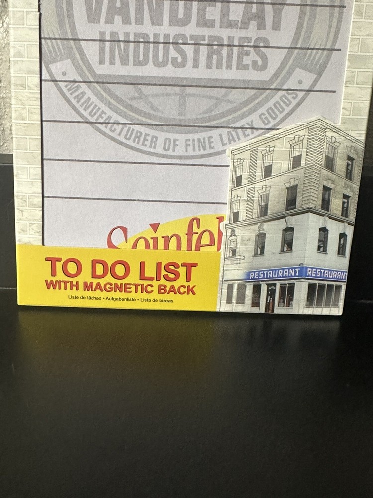 Seinfeld Magnetic To Do List.