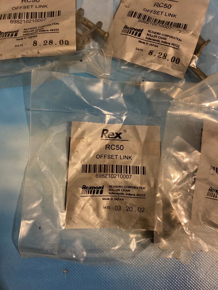 Rex RC50 Offset Link Lot Of 5.