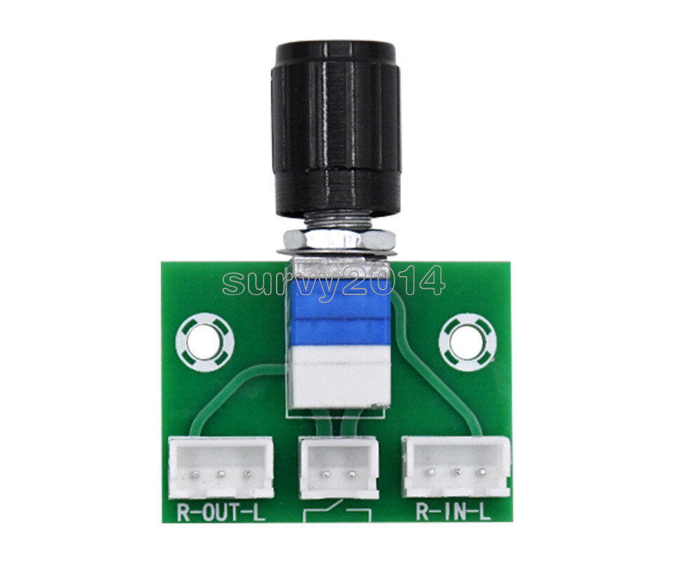 Amplifier Preamp Volume Adjustment Potentiometer Volume Control Power Switch