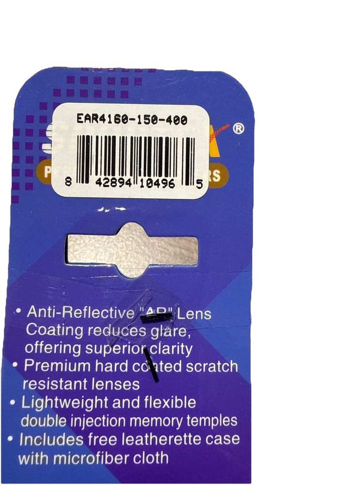 Sportex Performance Readers +1.50 Reading Glasses