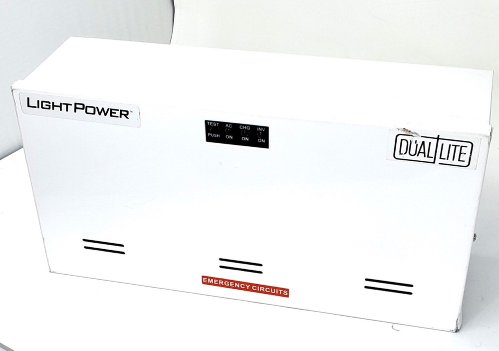 Dual Lite LPS55-S Central Lighting Micro Inverter, Surface Wall Mount New