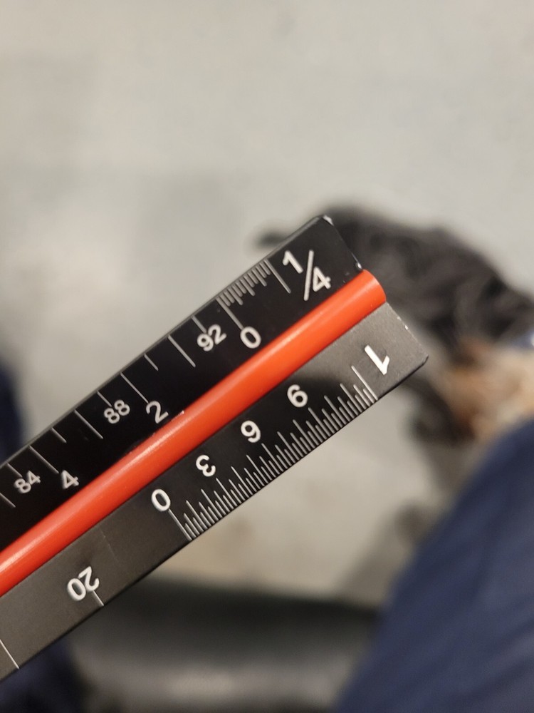 Architectural Scale, 12" Aluminum color coded Triangular Ruler Engineers Rule