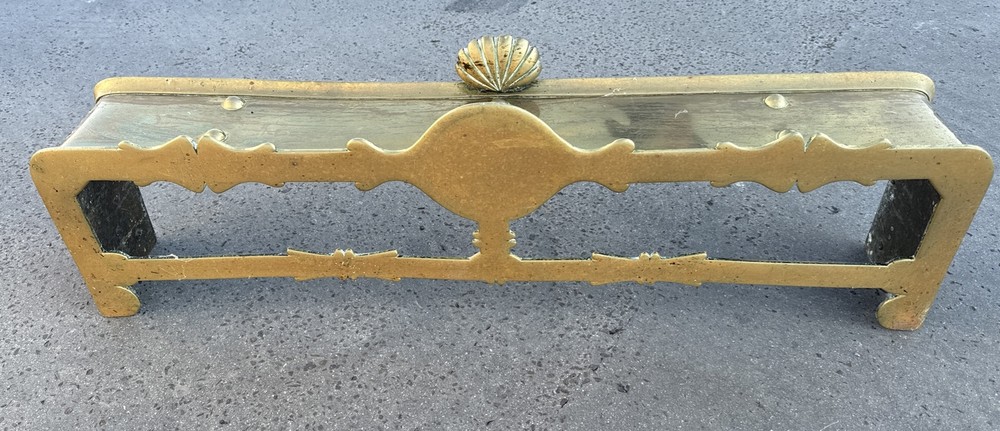 Victorian  Brass  Fireplace