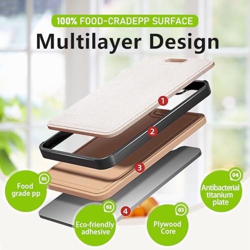 Kitchen Universal High Strength Pure & Platycodon PP Material Double Titanium