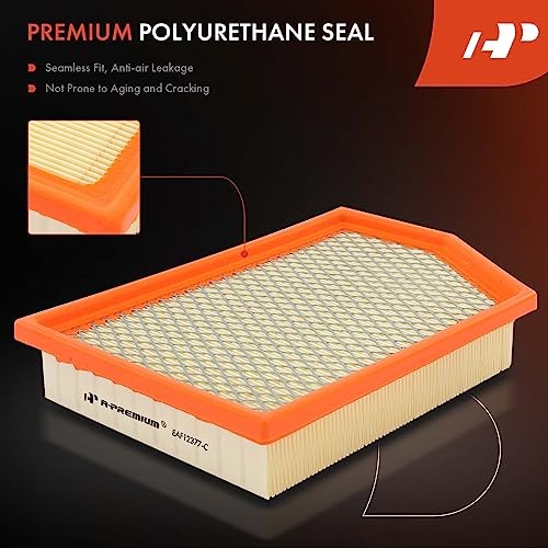 2-PC Engine & Cabin Air Filter with Activated Carbon Compatible with Jeep