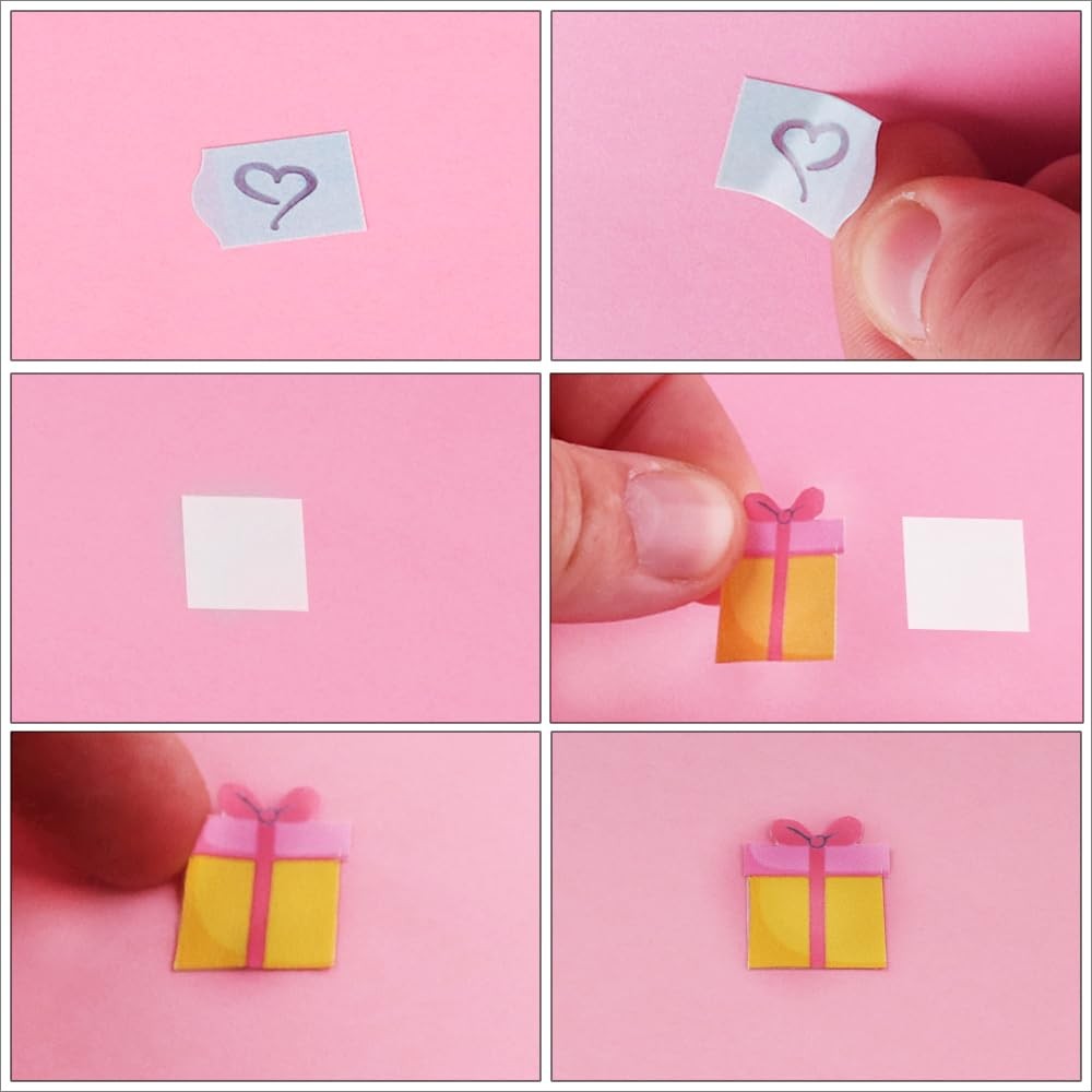 by 3L Mounting Squares Permanent, White