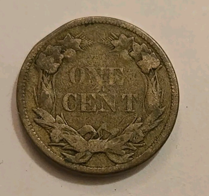 1858 flying eagle cent small letters