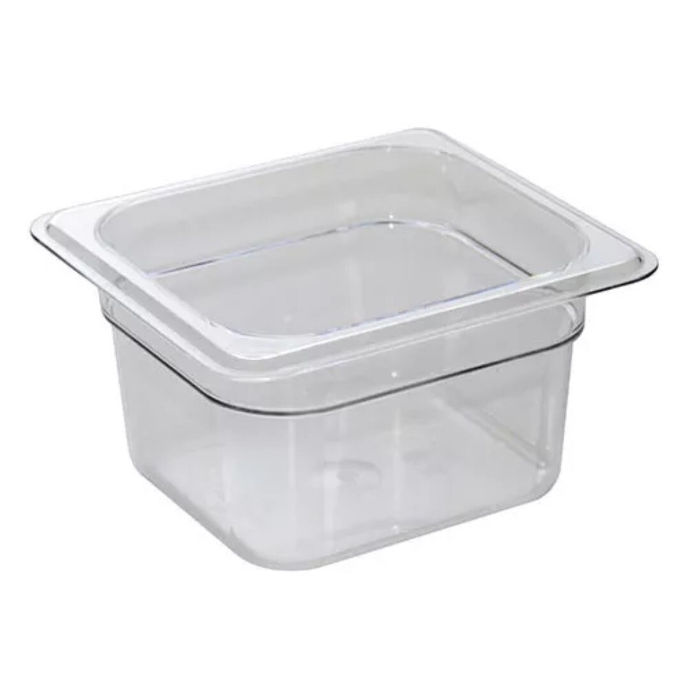 Restaurant Food Storage 1/6th Pans Clear. Dozen