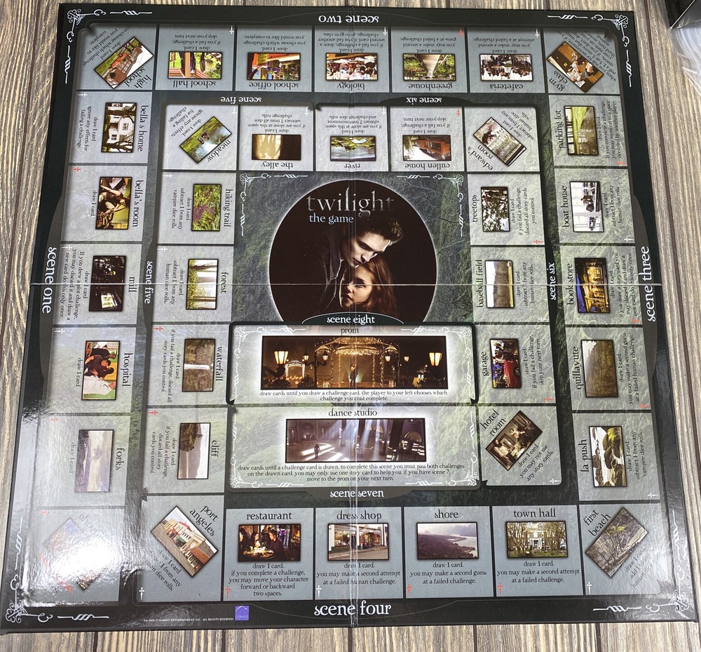 Cardinal Twilight The Game 2009 Replacement Piece Part Board