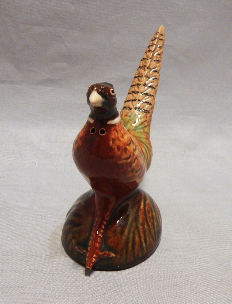 Rosemeade Pottery Large Striding Pheasant Single Shaker
