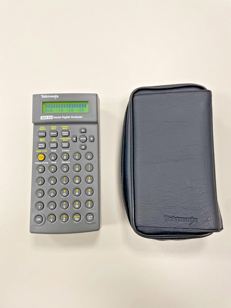 Tektronix SDA 601 Serial Digital Analyzer