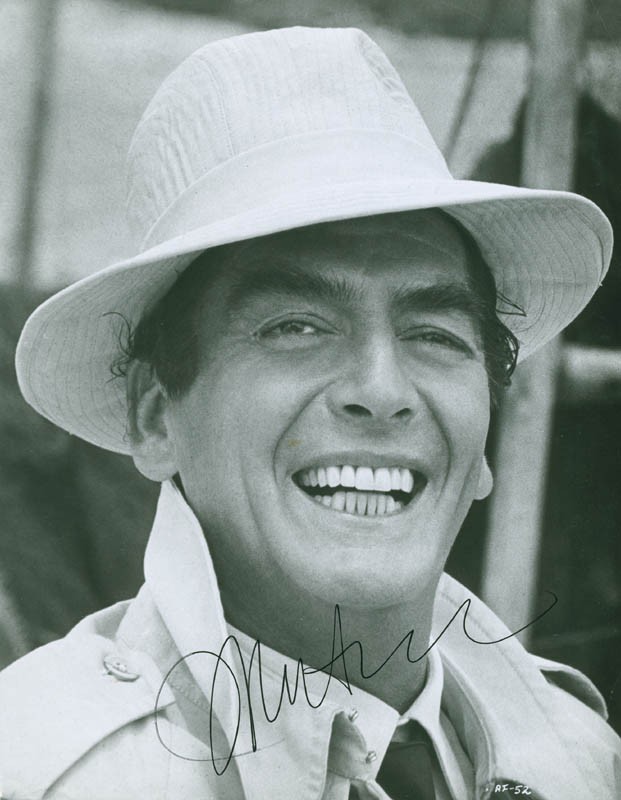 VICTOR MATURE - PHOTOGRAPH SIGNED