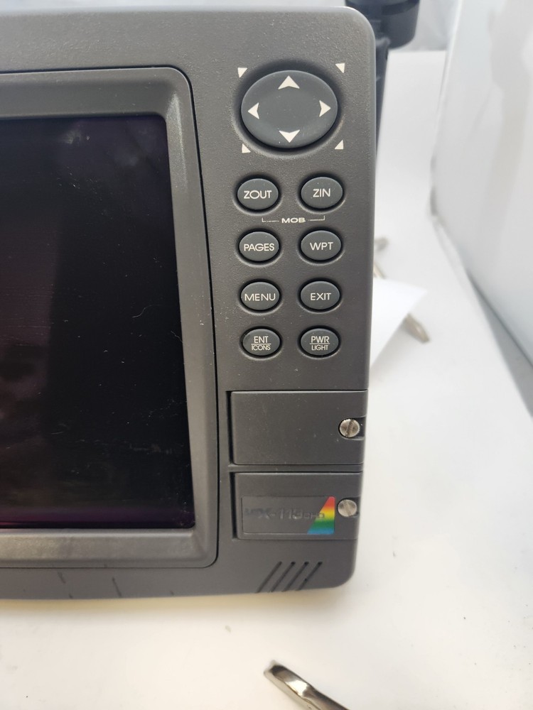 Lowrance LCX-113CHD Fish Finder 10" Color Display Chartplotter , WORKING !