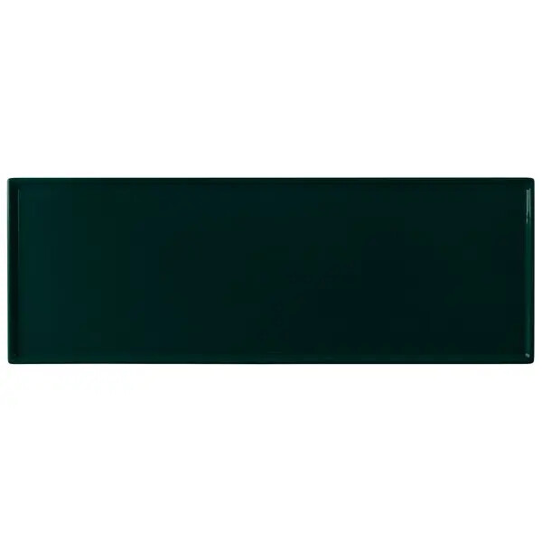 TableCraft CW2107HGN Rectangular Full Size Cooling Serving Tray - Hunter Green