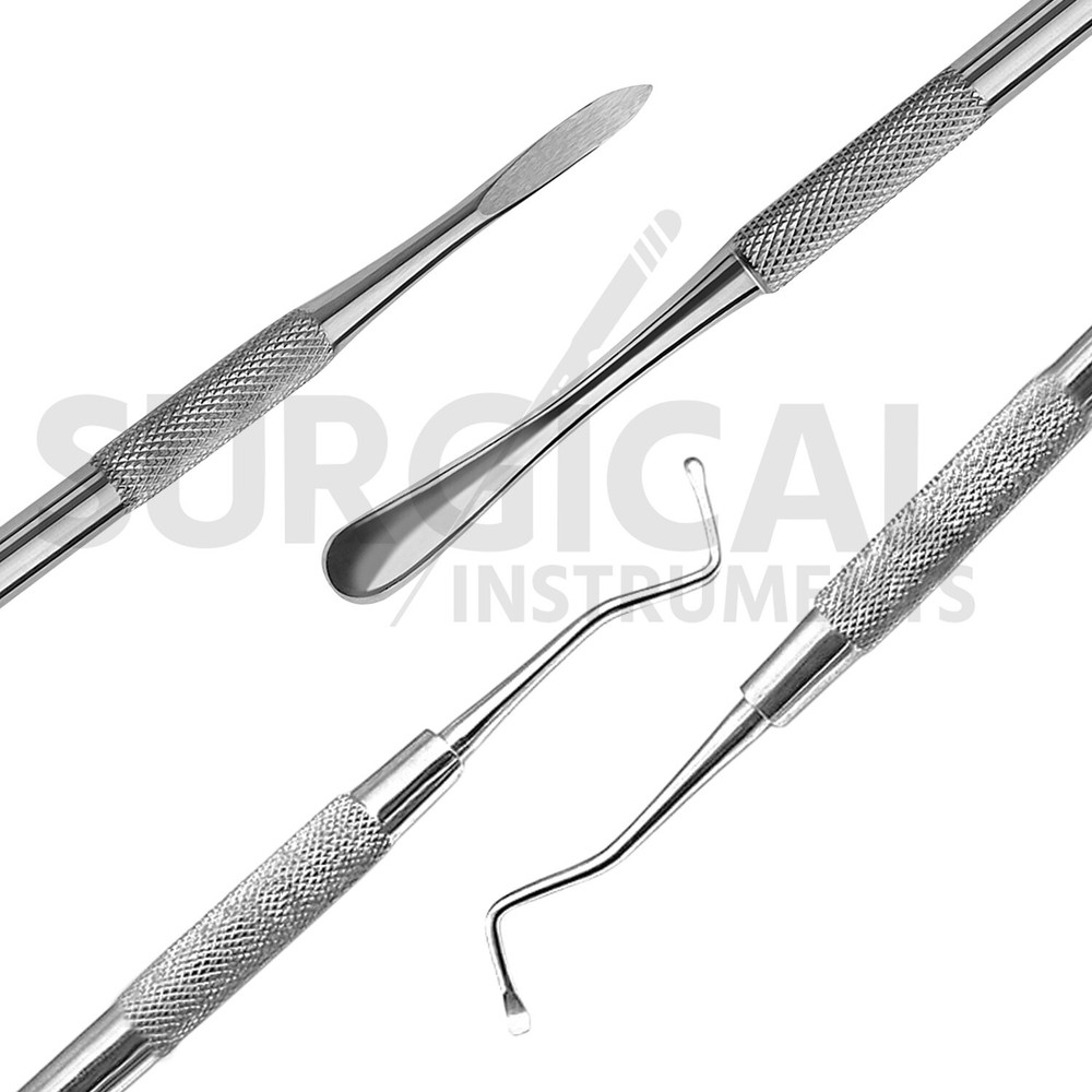 10 Periosteal Elevators Set Surgical Dental Instruments Stainless German Grade