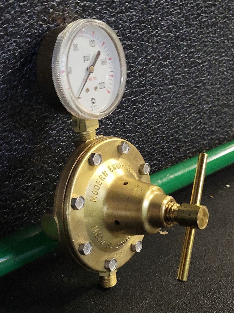 NEW MECO MODERN ENGINEERING REGULATOR OM-1-E MONO SEAT