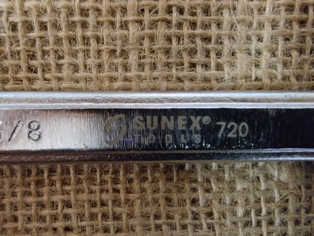 Sunex Tools Combination Standard 5/8 Inch Wrench (720) 12 Point
