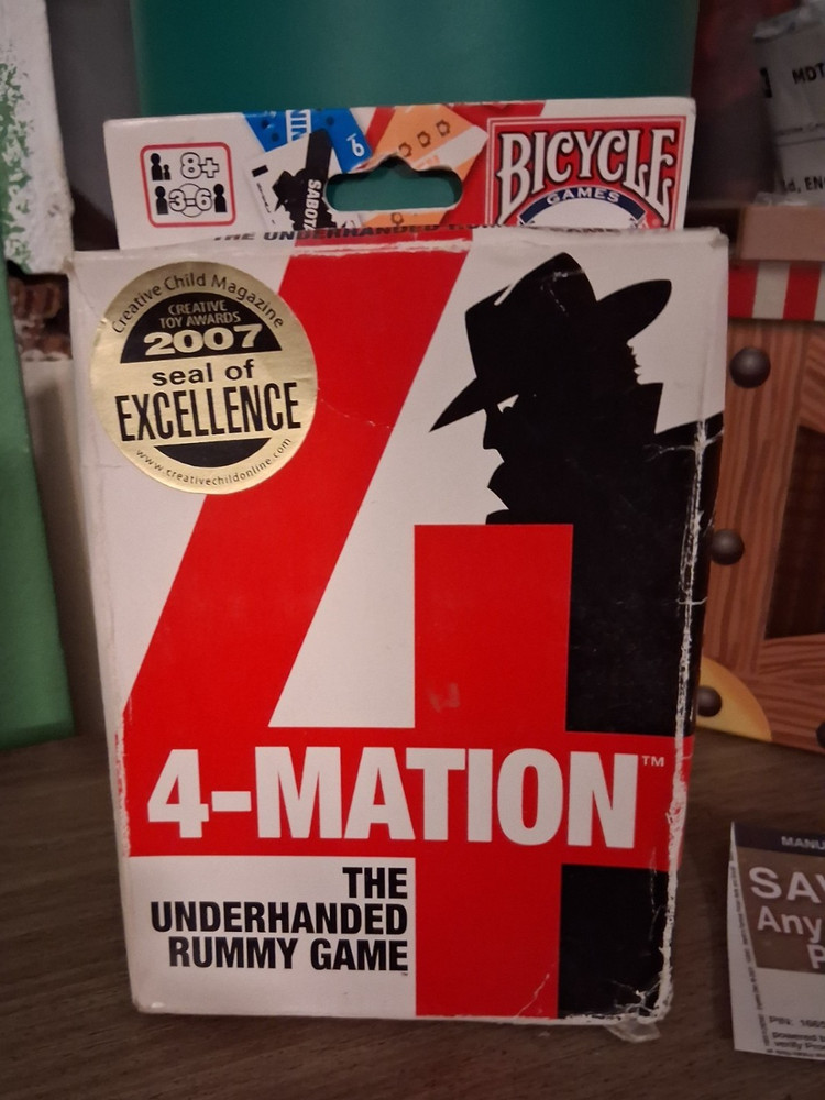 4-Mation The Underhanded Rummy Card Game