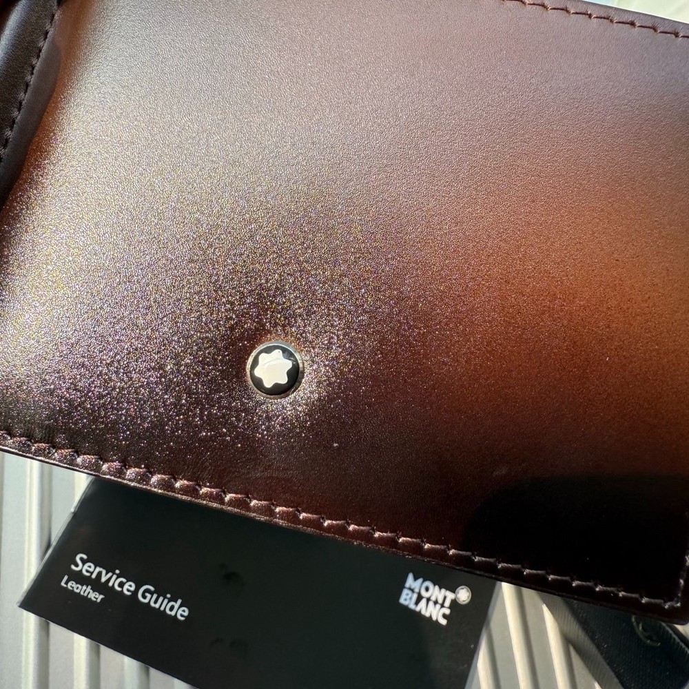 Montblanc Meisterstuck 6CC Leather Gradient colors Wallet