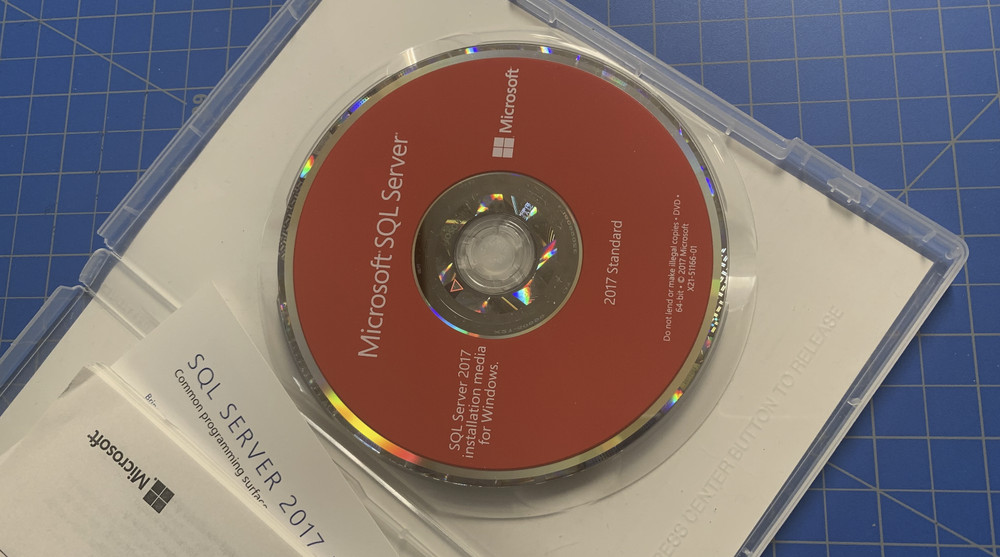 SQL Server 2017 Standard 24 Core DVD COA Genuine Holographic Authentic Retail