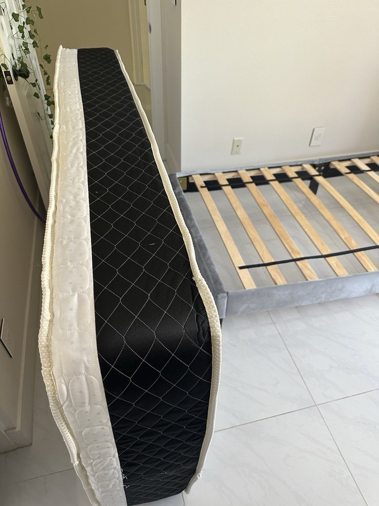 Bed frame + Mattress in very good condition.