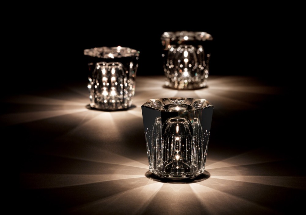 Xtal Acrux Crystal Acrux Cordless Table Lamp Ambientec Solid Glass　4 variations