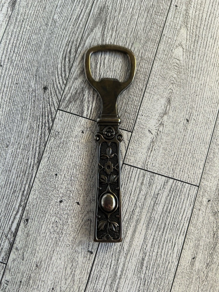 Godinger Silver Plate Bottle Opener Vintage