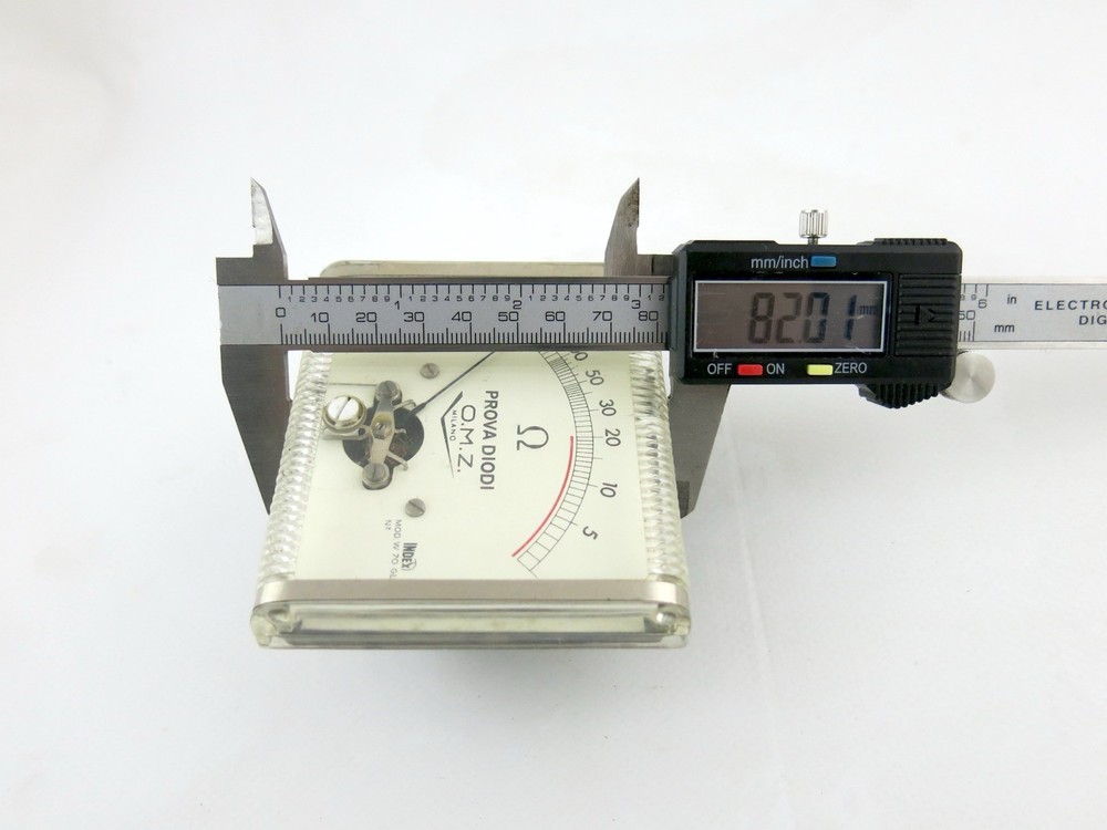 Vintage Analog Ammeter 6 Volts 0-100