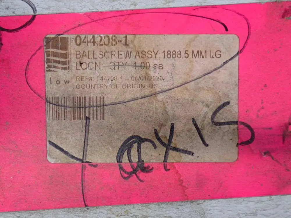 THOMSON BALLSCREW ASSEMBLY 02261740032