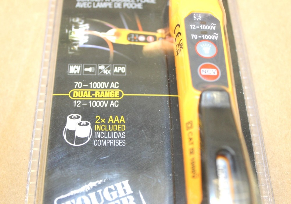 Klein Tools NCVT3P Dual Range Voltage Tester With Flashlight New (55795)