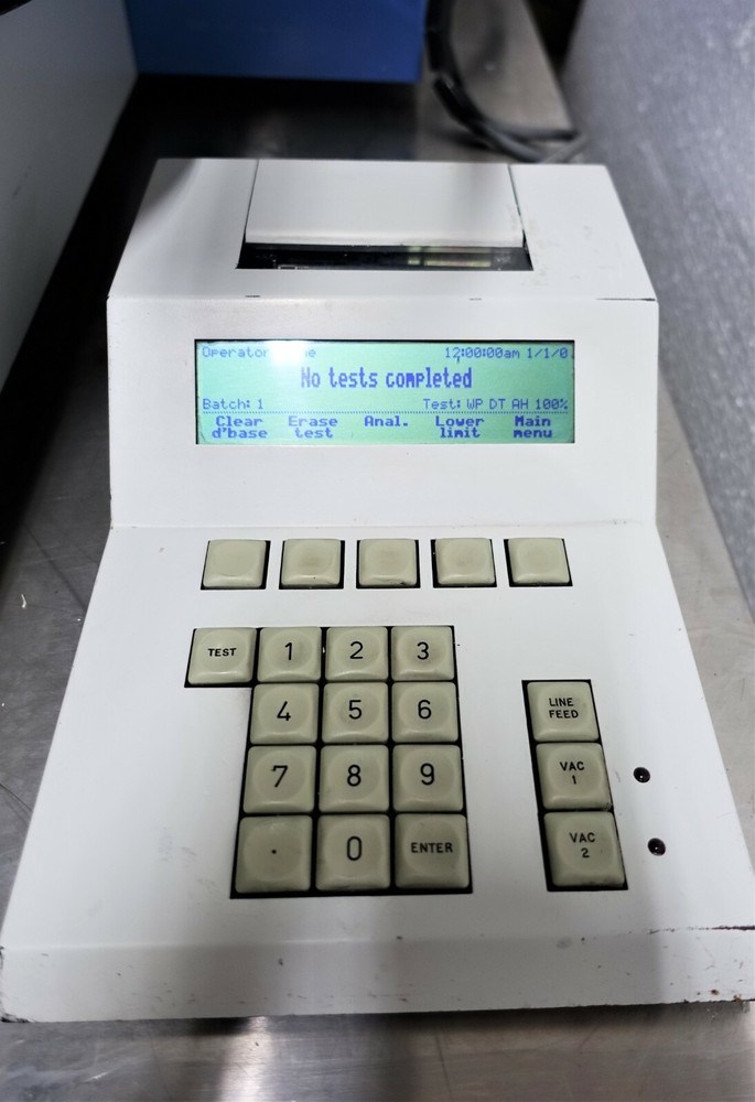 NORDSON DAGE 2400A BOND PULL TESTER w WP1KG CARTRIDGE, PRINTER & KEYPAD CONSOLE